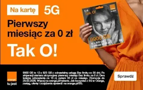 Zdjęcie do Bez limitu za 0 zł + 9900 GB ekstra
