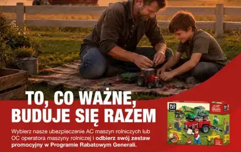 Zdjęcie do Weź udział w promocji GENERALI i odbierz klocki oraz kamizelkę odblaskową