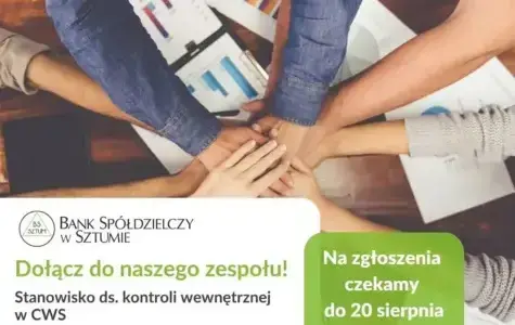 Zdjęcie do Oferta pracy w CWS